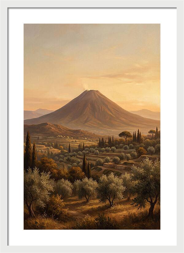 Majestic Mediterranean Volcano