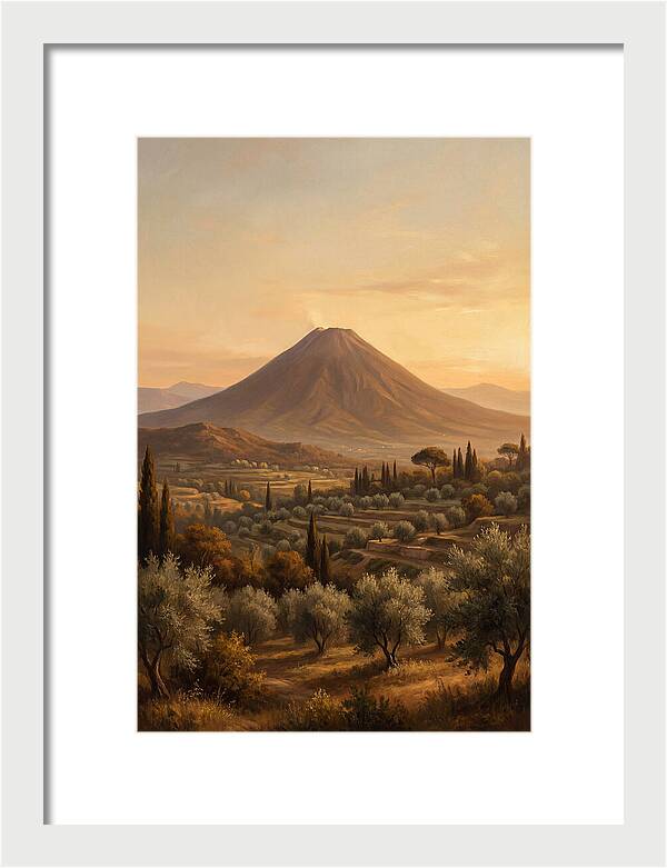 Majestic Mediterranean Volcano