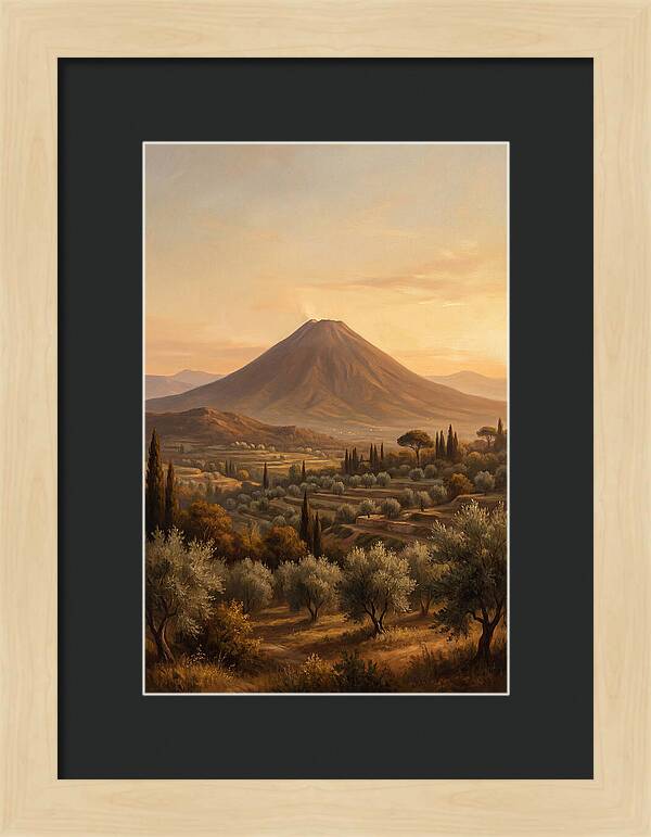 Majestic Mediterranean Volcano