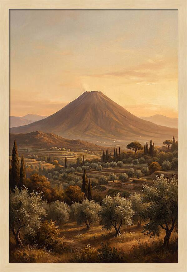 Majestic Mediterranean Volcano