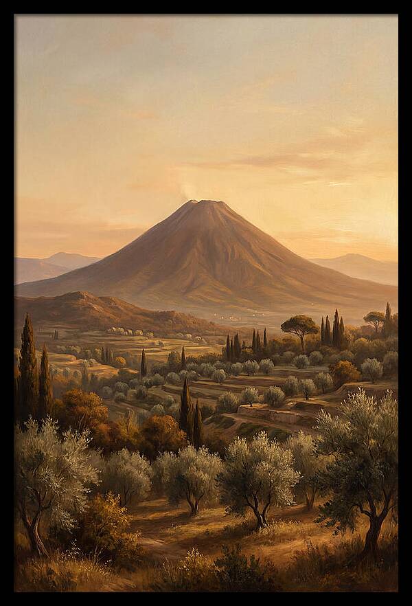 Majestic Mediterranean Volcano