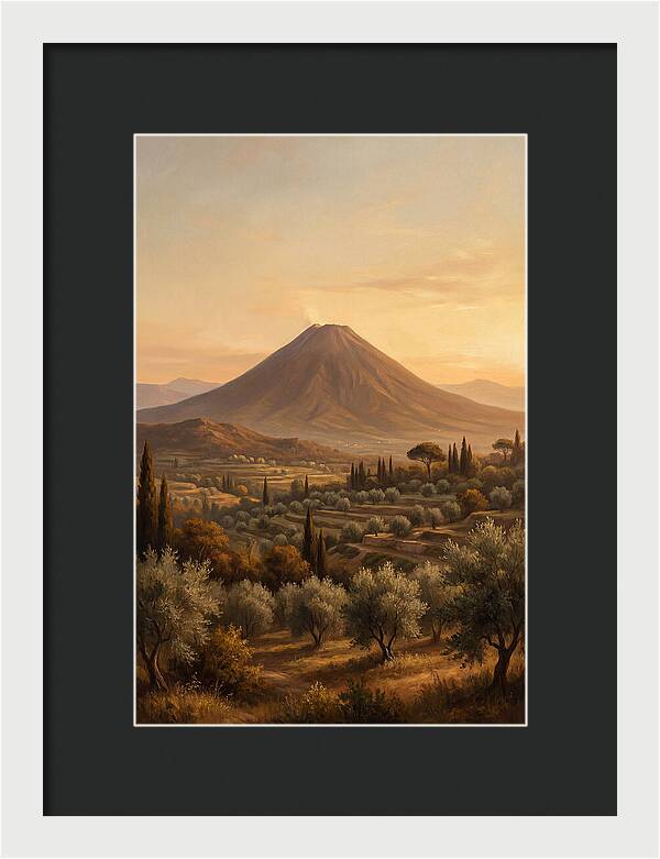 Majestic Mediterranean Volcano