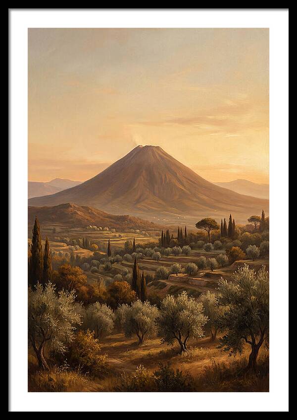 Majestic Mediterranean Volcano