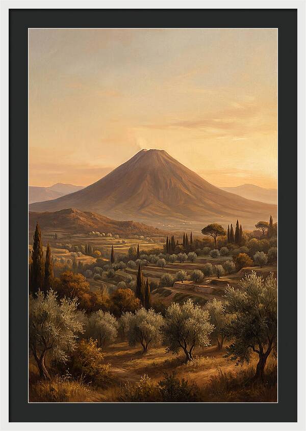 Majestic Mediterranean Volcano