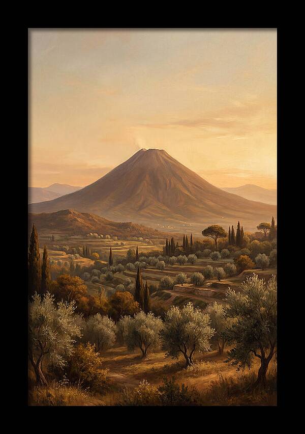 Majestic Mediterranean Volcano