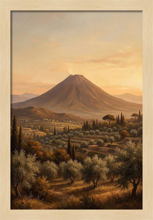 Majestic Mediterranean Volcano
