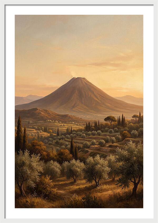 Majestic Mediterranean Volcano