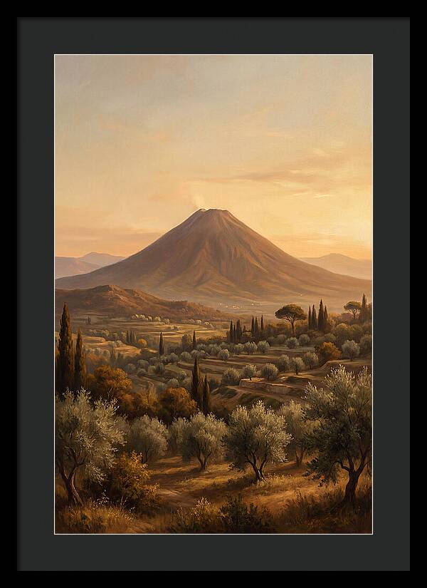 Majestic Mediterranean Volcano