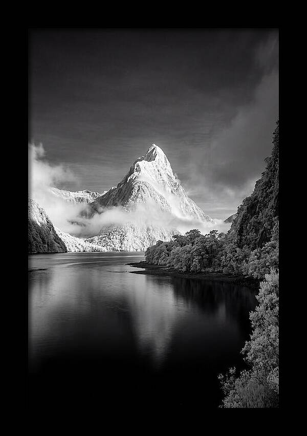 Majestic Mitre Peak At Milford Sound