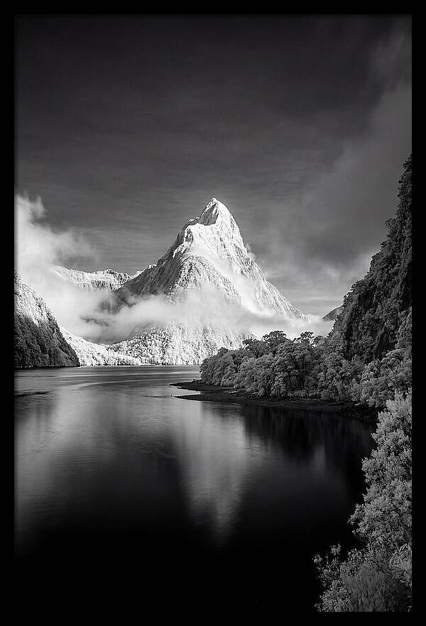 Majestic Mitre Peak At Milford Sound
