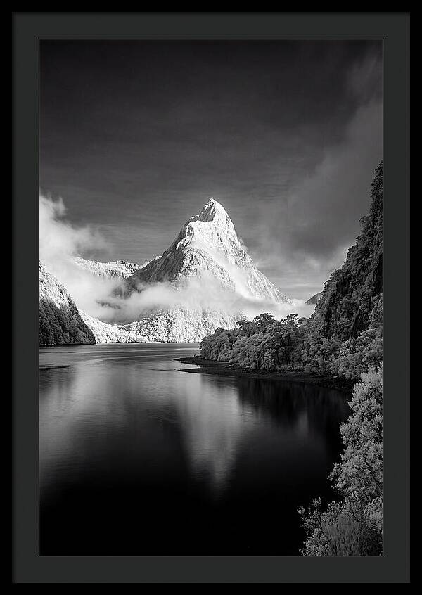 Majestic Mitre Peak At Milford Sound