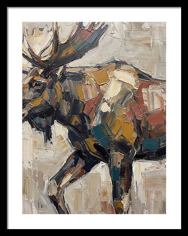 Majestic Moose In Motion
