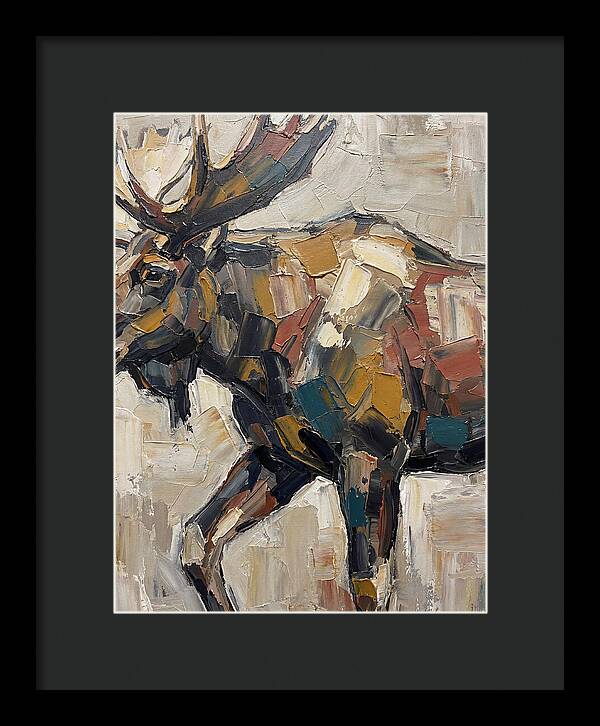 Majestic Moose In Motion