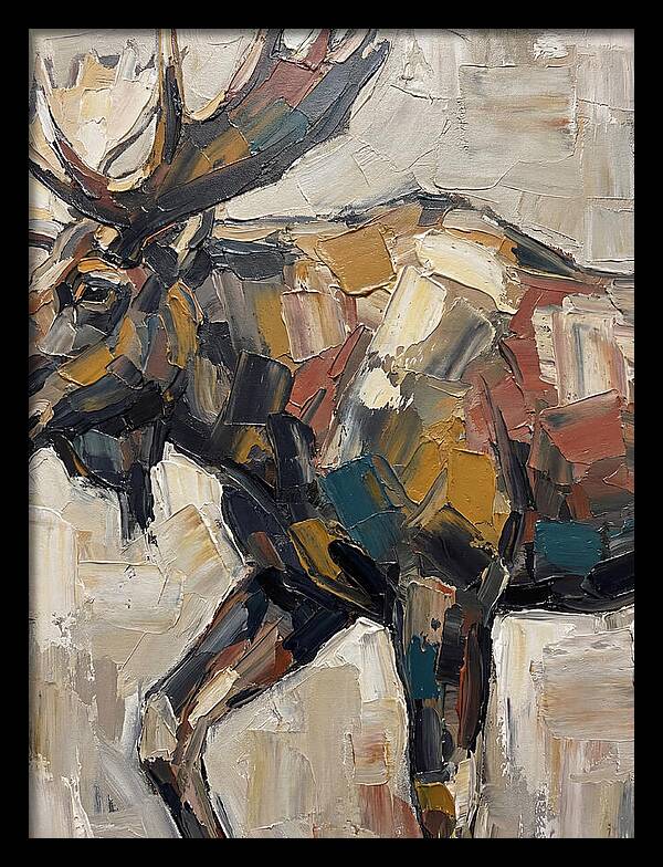 Majestic Moose In Motion