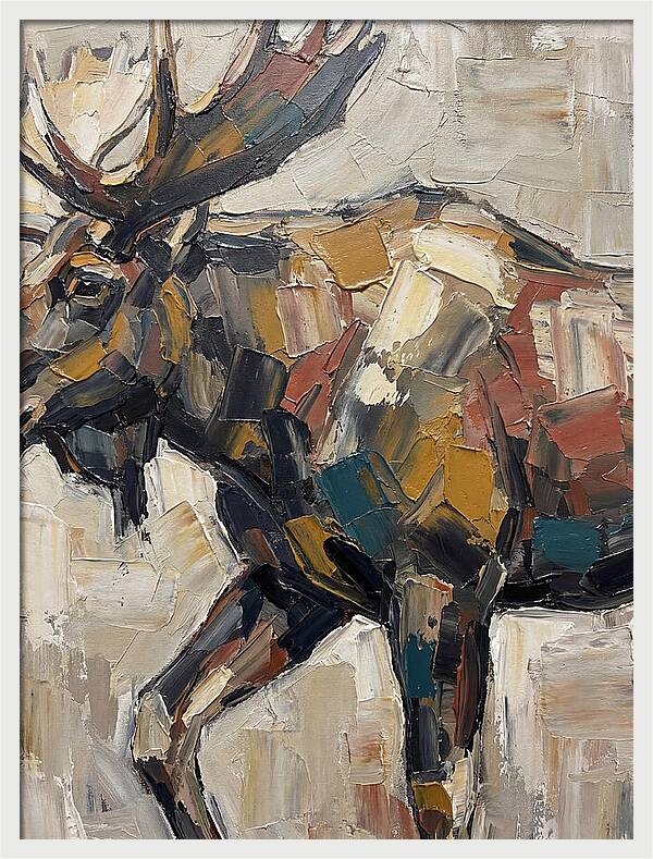 Majestic Moose In Motion