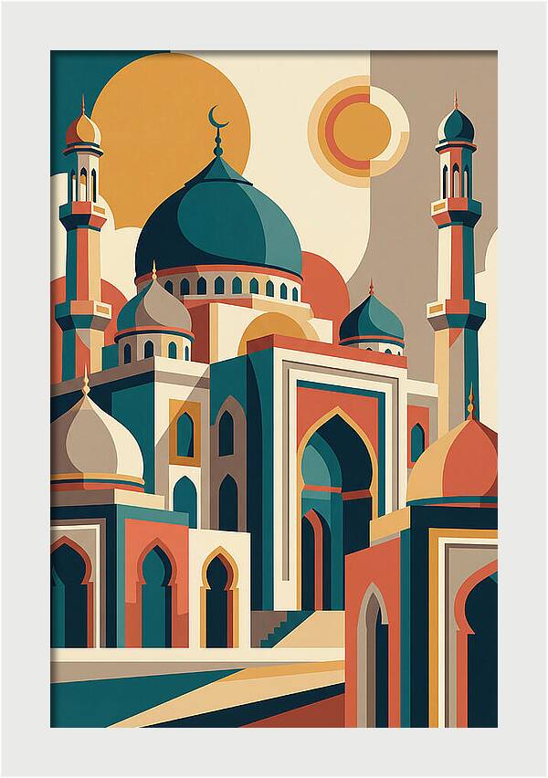 Majestic Mosque Architecture