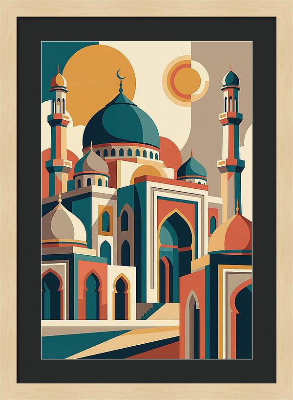 Majestic Mosque Architecture