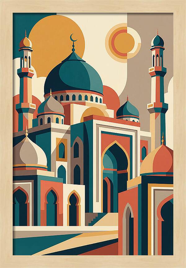 Majestic Mosque Architecture