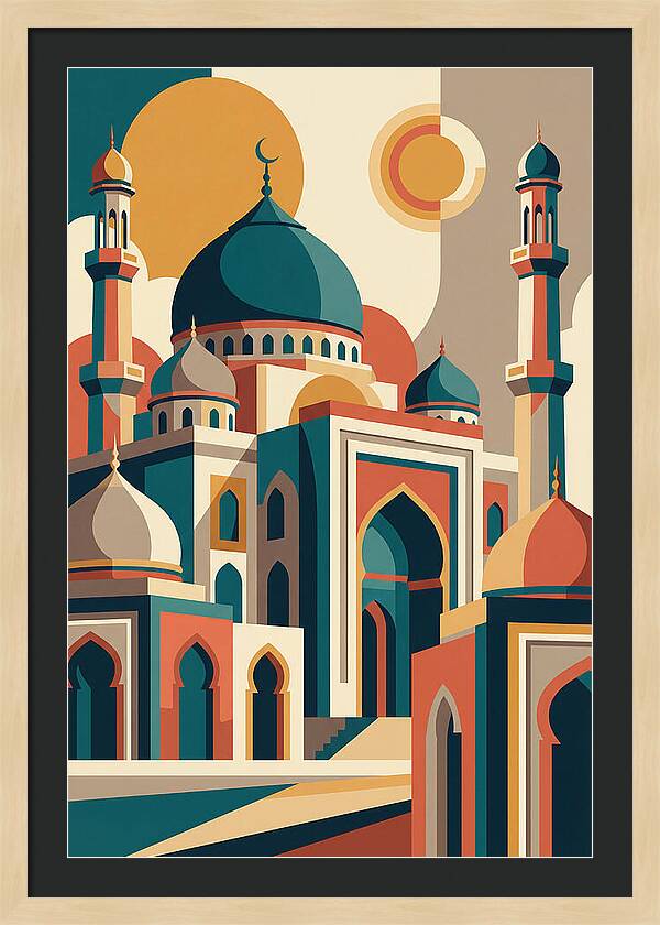 Majestic Mosque Architecture