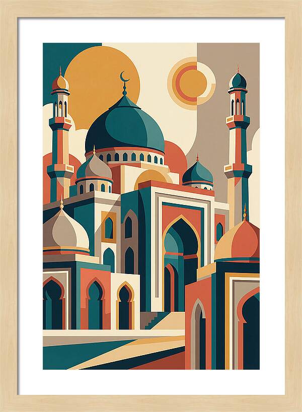 Majestic Mosque Architecture