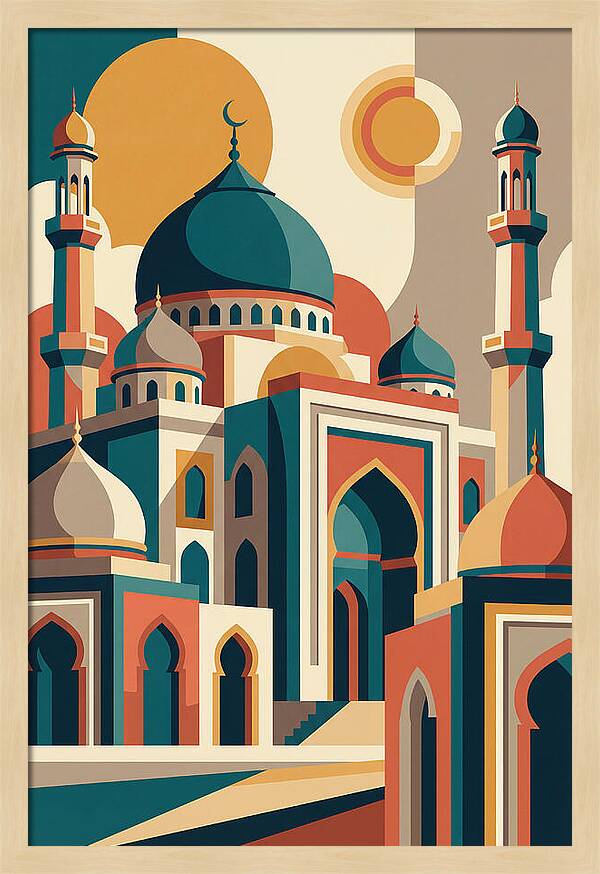 Majestic Mosque Architecture