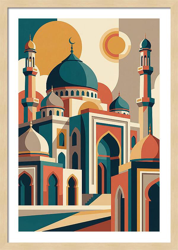 Majestic Mosque Architecture