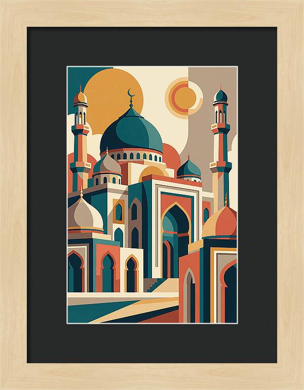 Majestic Mosque Architecture