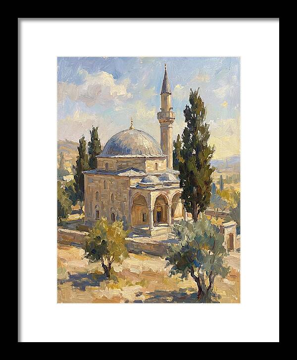 Majestic Mosque In Nature