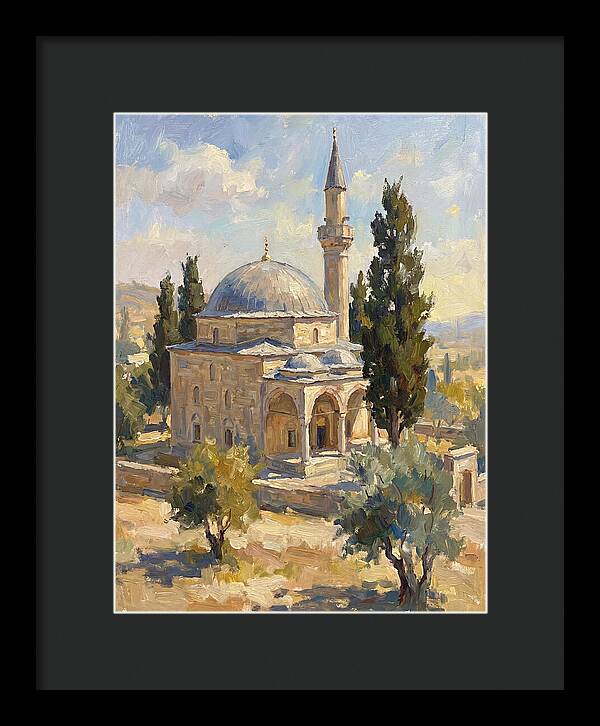 Majestic Mosque In Nature