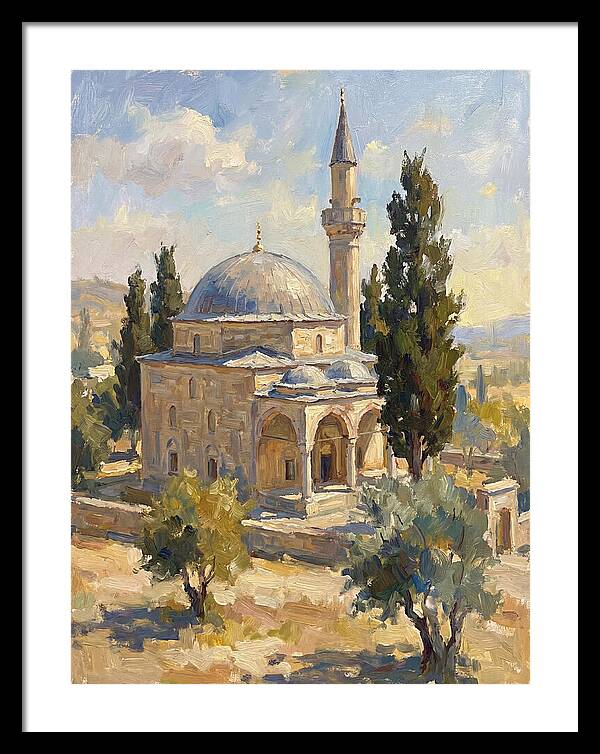 Majestic Mosque In Nature