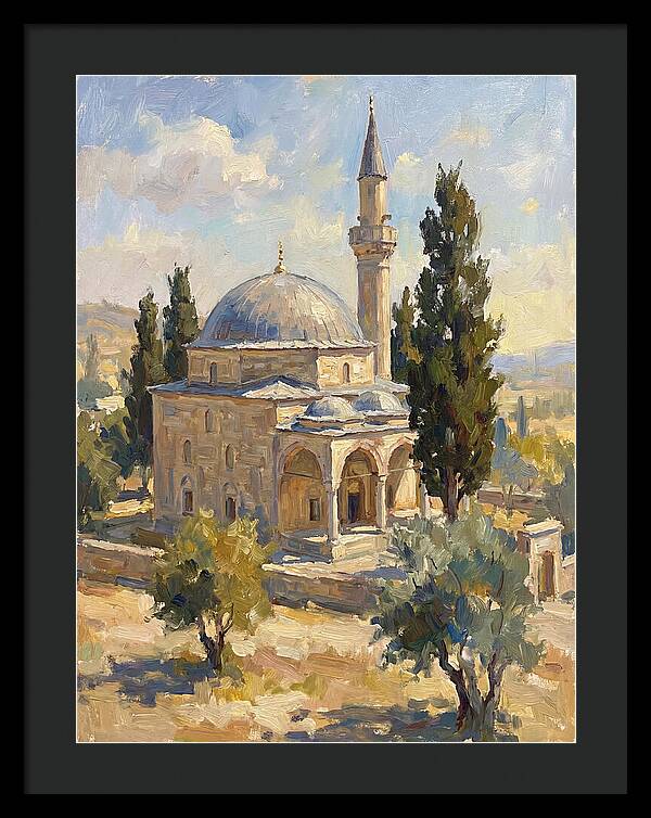 Majestic Mosque In Nature