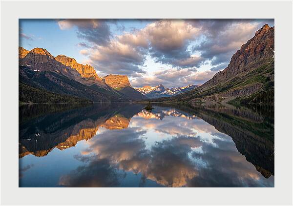 Majestic Mountain Reflections