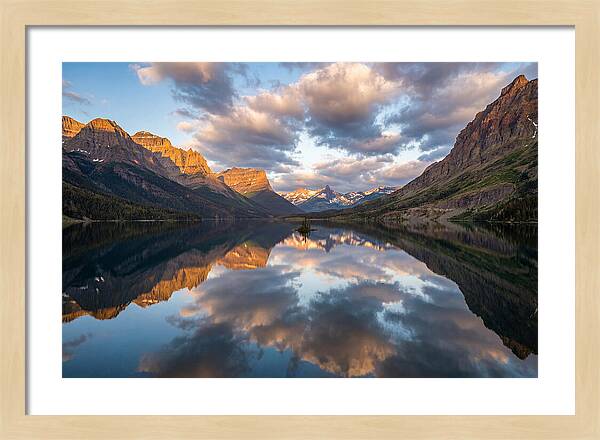 Majestic Mountain Reflections
