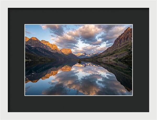 Majestic Mountain Reflections
