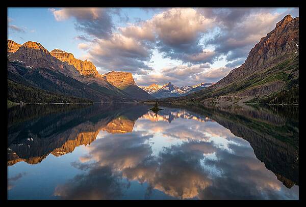 Majestic Mountain Reflections
