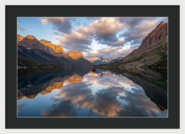 Majestic Mountain Reflections