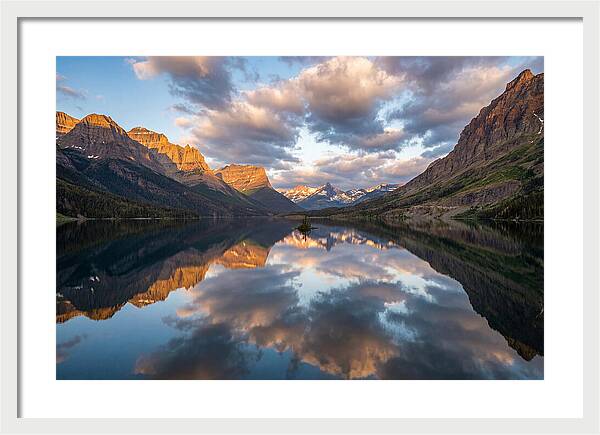 Majestic Mountain Reflections