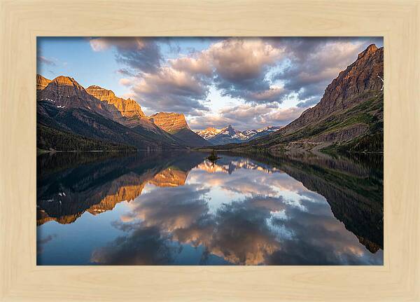 Majestic Mountain Reflections