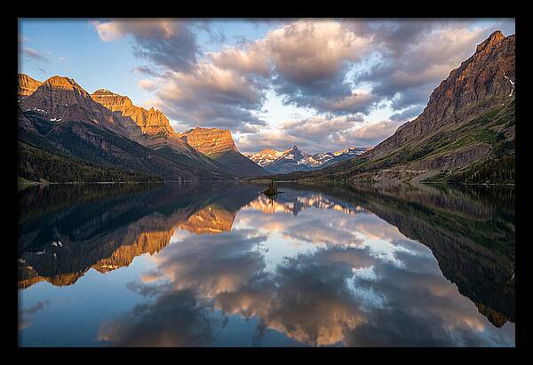Majestic Mountain Reflections