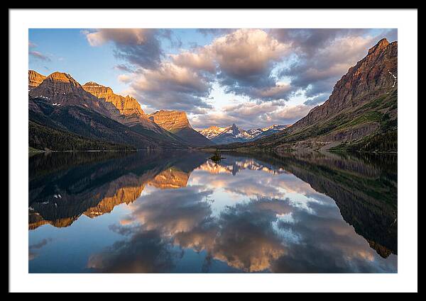 Majestic Mountain Reflections