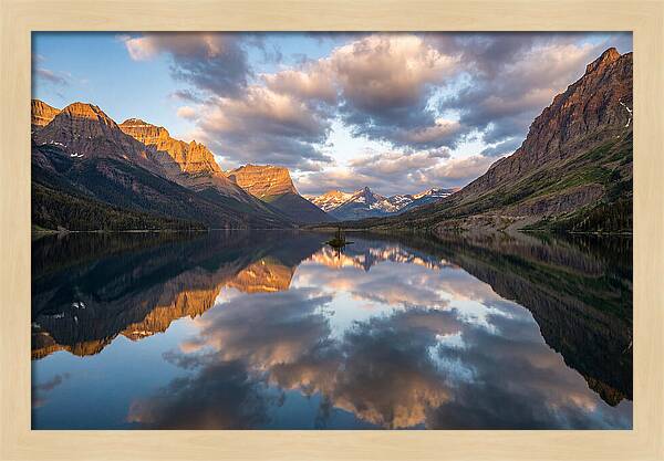 Majestic Mountain Reflections