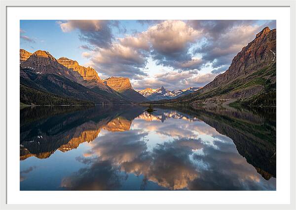 Majestic Mountain Reflections