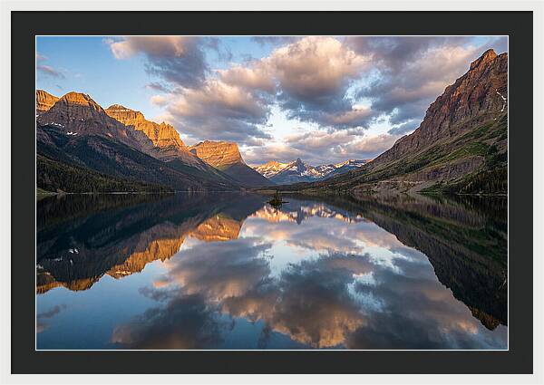 Majestic Mountain Reflections