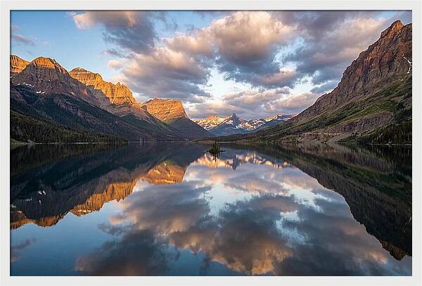 Majestic Mountain Reflections