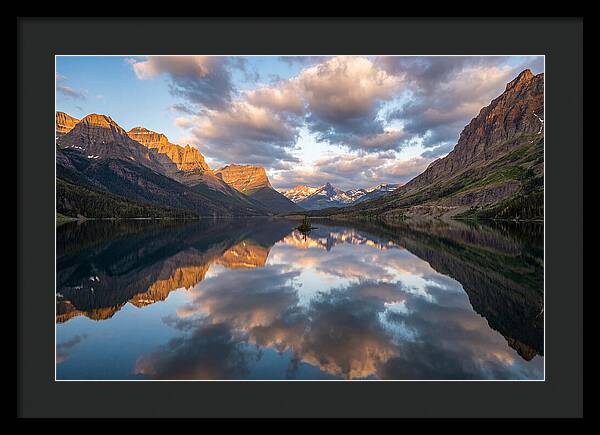 Majestic Mountain Reflections