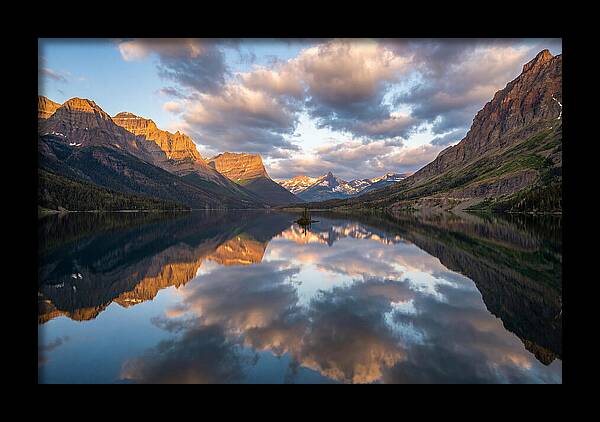 Majestic Mountain Reflections