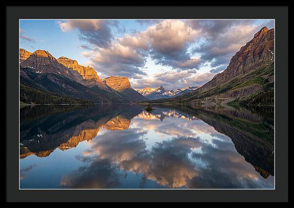 Majestic Mountain Reflections