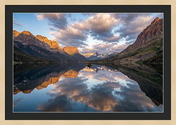 Majestic Mountain Reflections