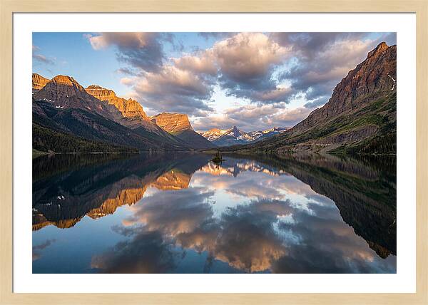 Majestic Mountain Reflections