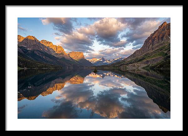 Majestic Mountain Reflections